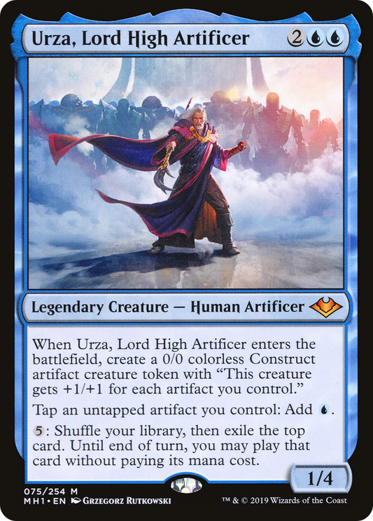 Urza, Lord High Artificer (MH1) #75 [EN/N] s/o