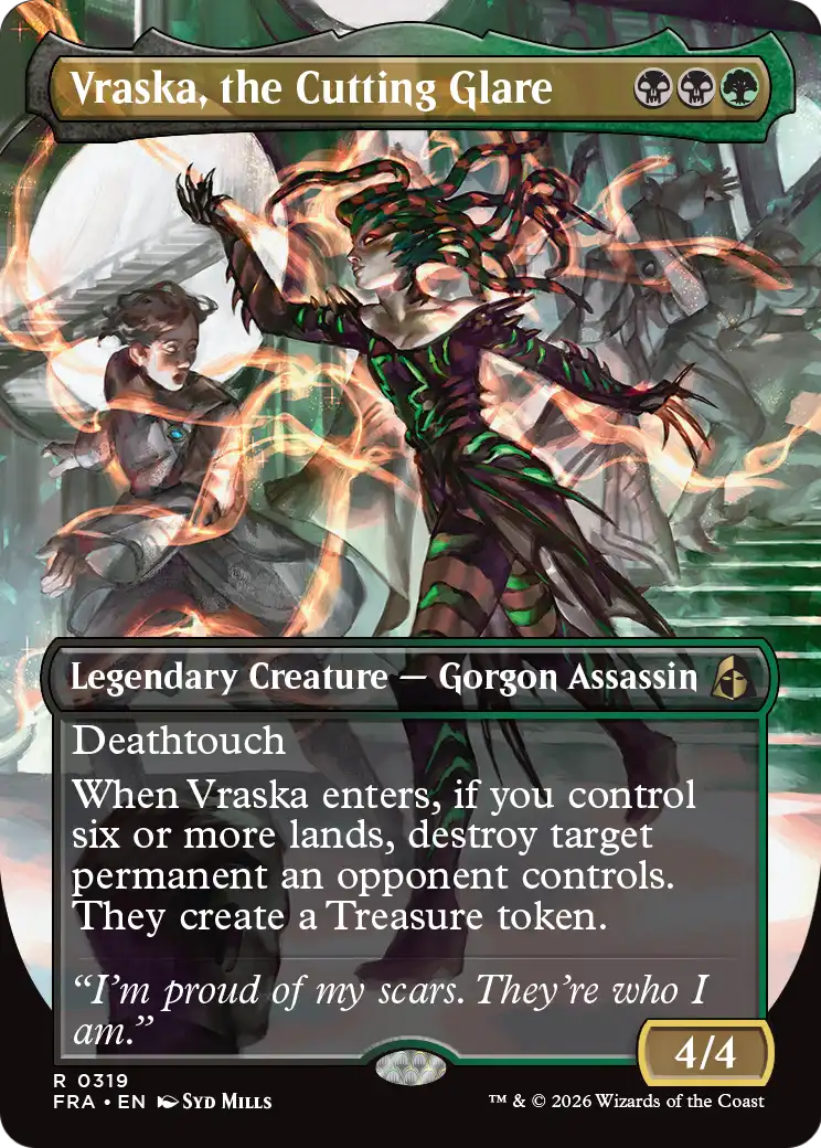 Vraska, the Cutting Glare (FRA) #319 [EN/N]
