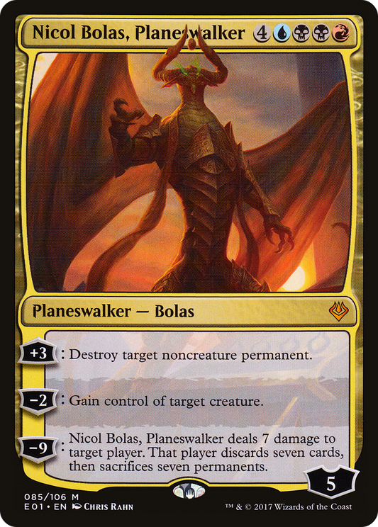 Nicol Bolas, Planeswalker (E01) #85 [EN/N]
