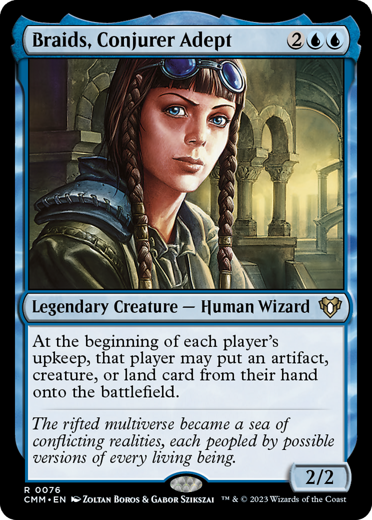 Braids, Conjurer Adept (CMM) #76 [EN/N] s/o