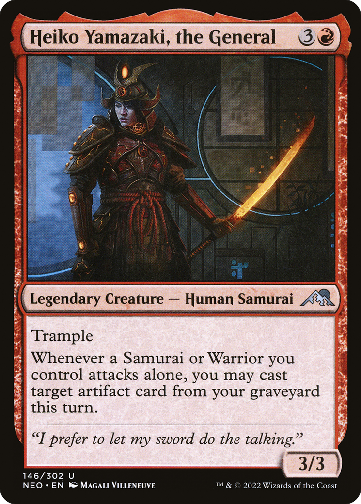 Heiko Yamazaki, the General (NEO) #146 [EN/N] s/o