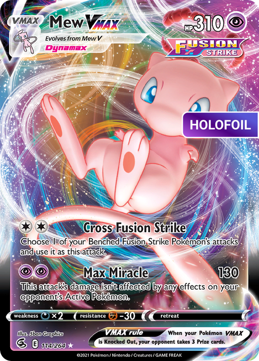Mew VMAX (FST) #114 [EN/H]