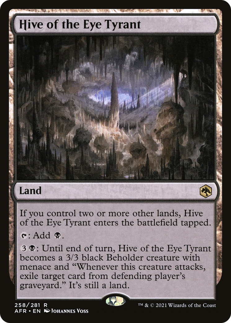 Hive of the Eye Tyrant (AFR) #258 [EN/N] s/o
