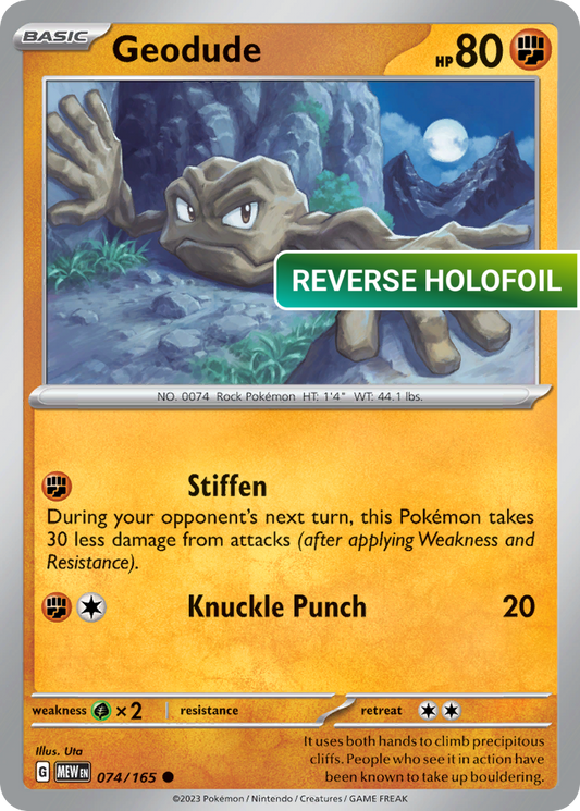Geodude (MEW) #74 [EN/R] s/o