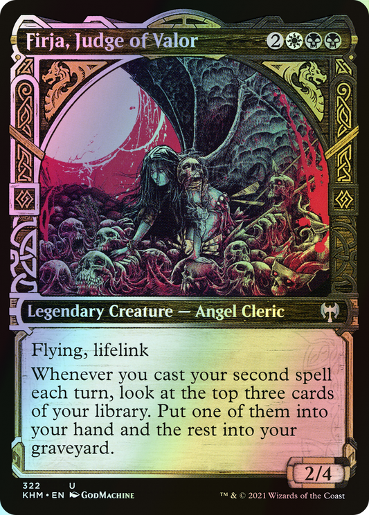 Firja, Judge of Valor (KHM) #322 [EN/F]