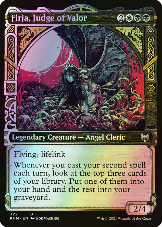 Firja, Judge of Valor (KHM) #322 [EN/F]