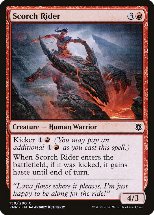 Scorch Rider (ZNR) #158 [EN/N]