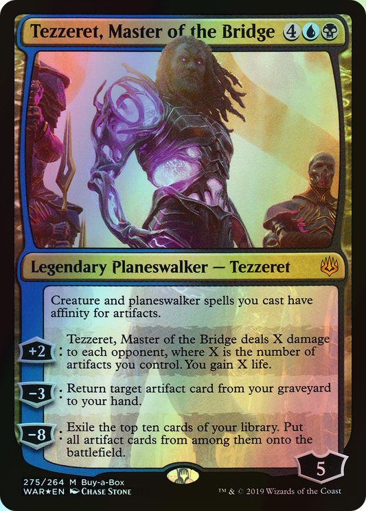 Tezzeret, Master of the Bridge (WAR) #275 [EN/F]