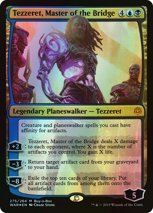 Tezzeret, Master of the Bridge (WAR) #275 [EN/F]