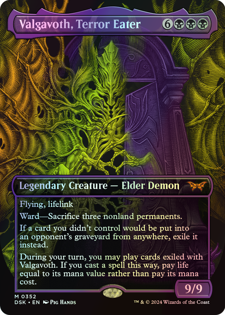 Valgavoth, Terror Eater (DSK) #352 [EN/F] s/o
