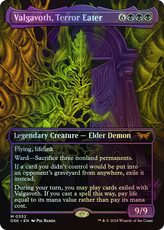 Valgavoth, Terror Eater (DSK) #352 [EN/F] s/o