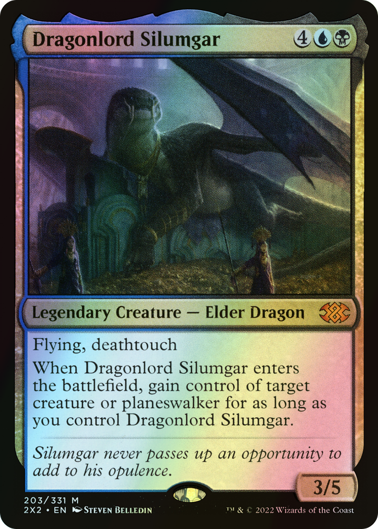 Dragonlord Silumgar (2X2) #203 [EN/F]