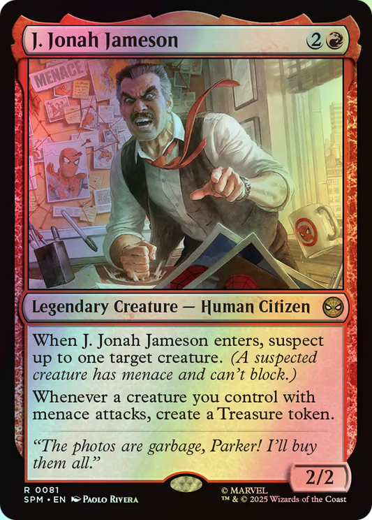 J. Jonah Jameson (SPM) #81 [EN/F] s/o