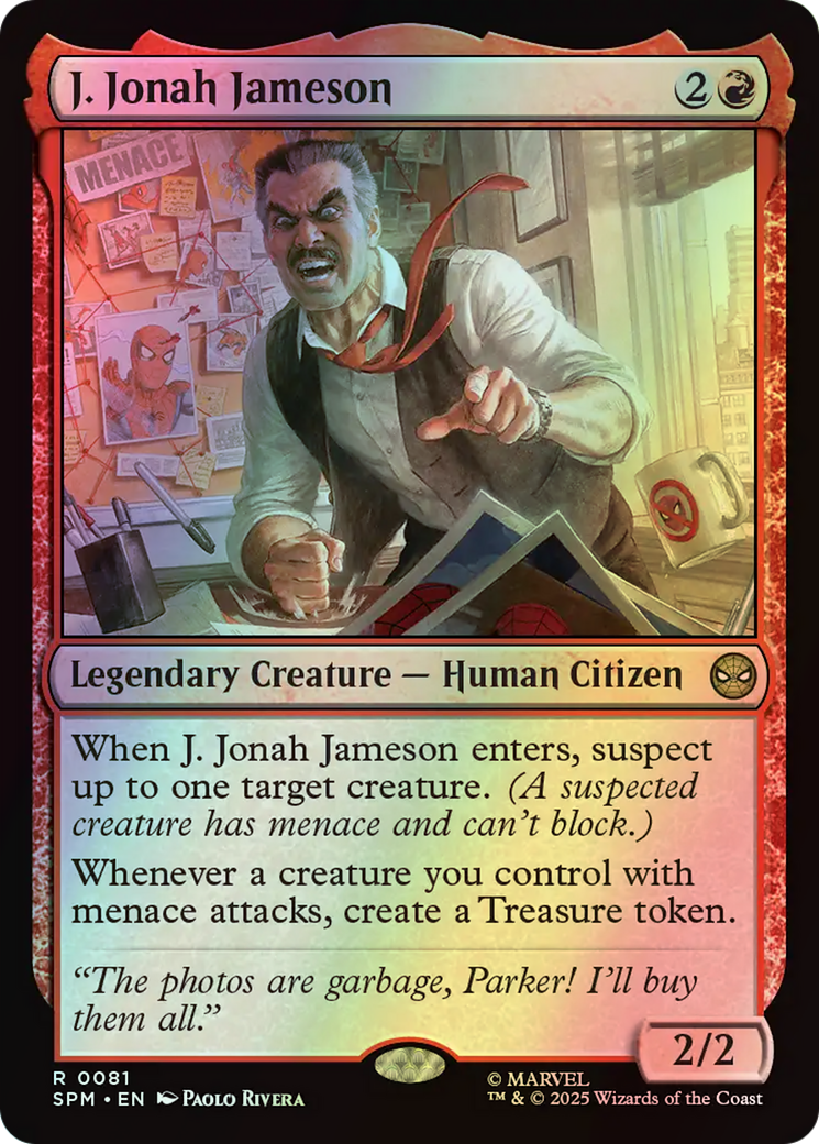 J. Jonah Jameson (SPM) #81 [EN/F] s/o