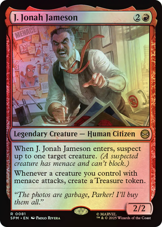 J. Jonah Jameson (SPM) #81 [EN/F] s/o