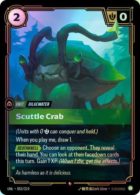 Scuttle Crab (UNL) #053 [EN/F]