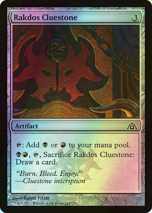 Rakdos Cluestone (DGM) #143 [EN/F] s/o