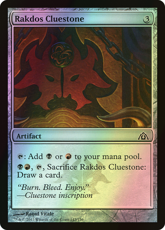 Rakdos Cluestone (DGM) #143 [EN/F] s/o