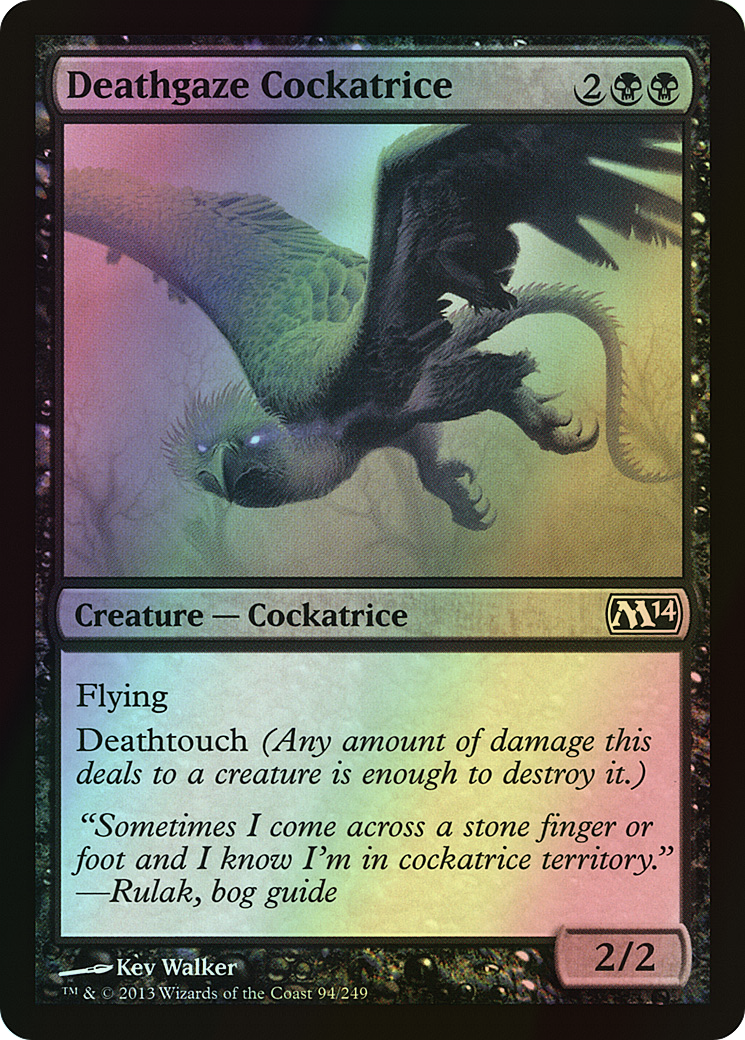 Deathgaze Cockatrice (M14) #94 [EN/F]