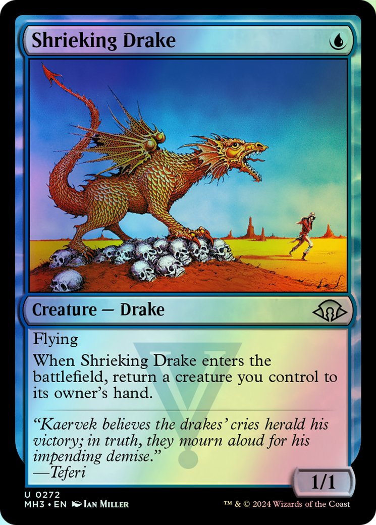 Shrieking Drake (MH3) #272 [EN/F] s/o