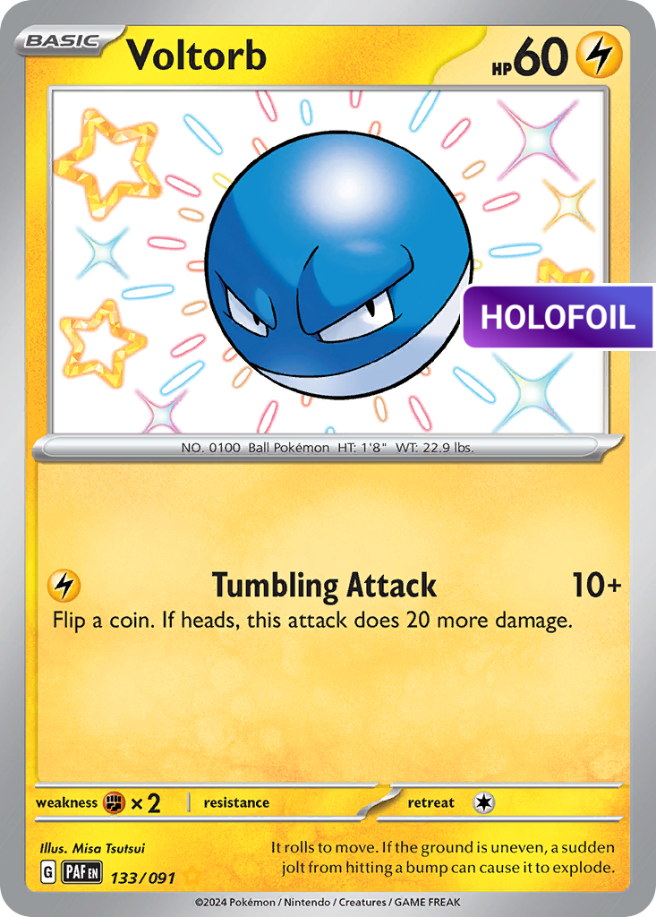 Voltorb (PAF) #133 [EN/H] s/o