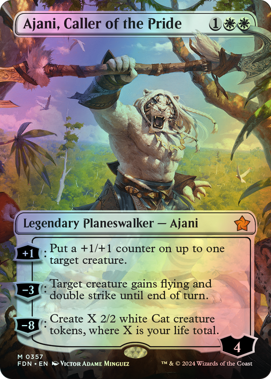 Ajani, Caller of the Pride (FDN) #357 [EN/F]