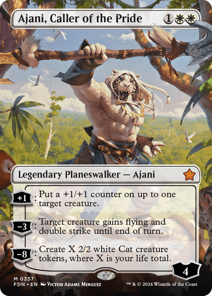 Ajani, Caller of the Pride (FDN) #357 [EN/N]