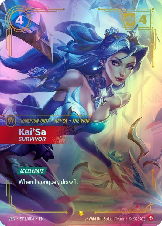 Kai'Sa, Survivor (VEN) #SP1 [EN/F] s/o
