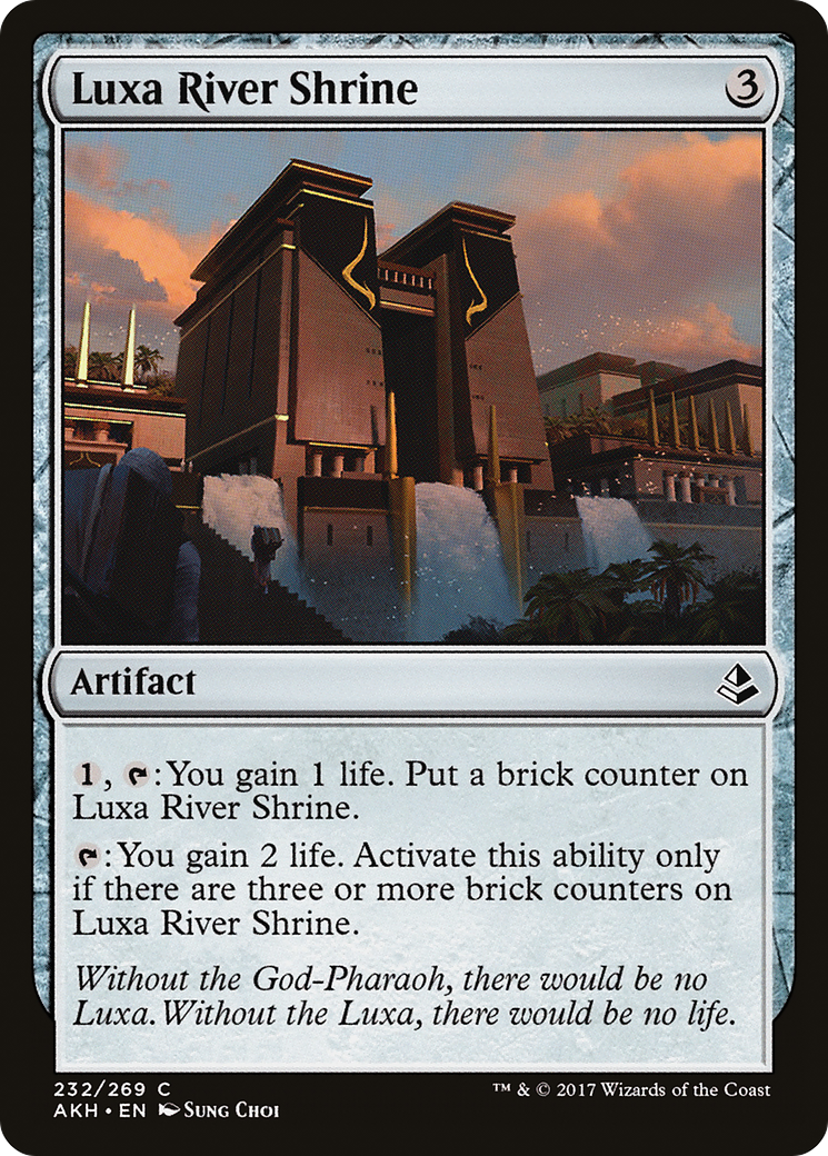 Luxa River Shrine (AKH) #232 [EN/N]