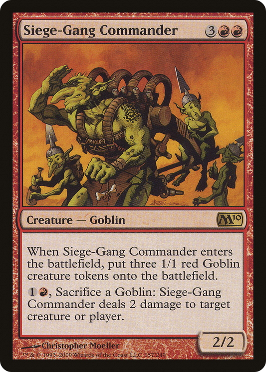 Siege-Gang Commander (M10) #157 [EN/N]