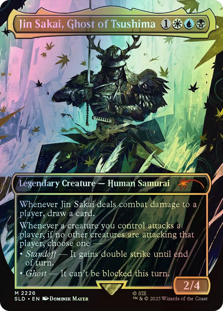 Jin Sakai, Ghost of Tsushima (SLD) #2226 [EN/F] s/o