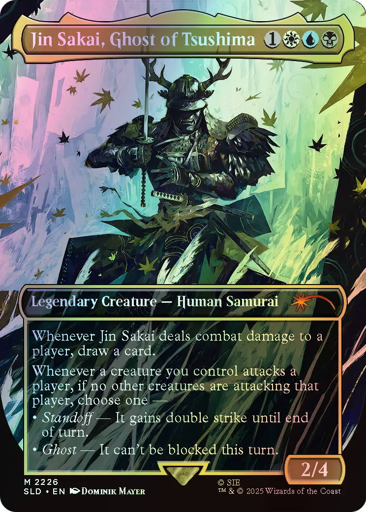 Jin Sakai, Ghost of Tsushima (SLD) #2226 [EN/F] s/o