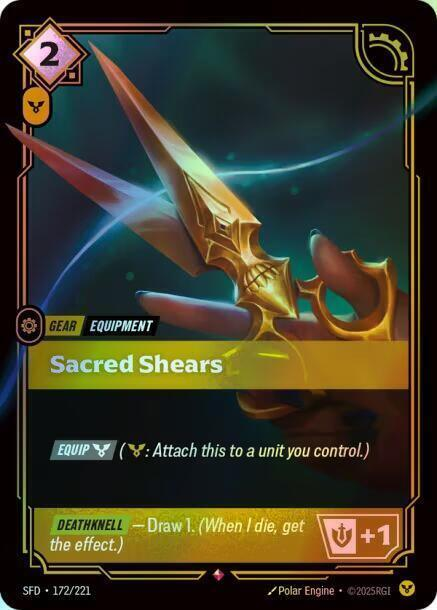 Sacred Shears (SFD) #172 [EN/F]