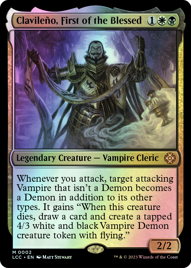 Clavileño, First of the Blessed (LCC) #2 [EN/F]