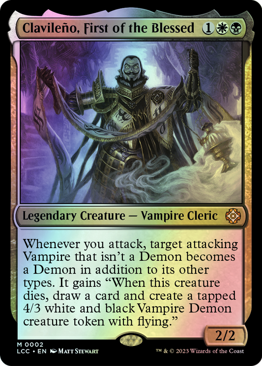 Clavileño, First of the Blessed (LCC) #2 [EN/F] s/o