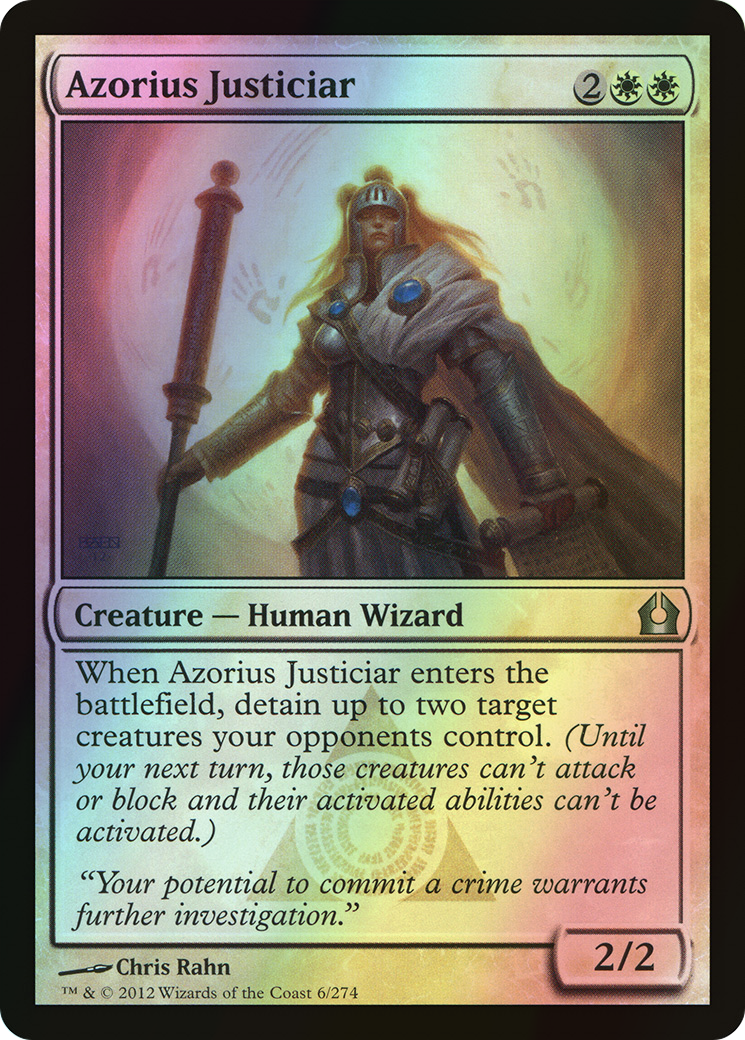 Azorius Justiciar (RTR) #6 [EN/F]
