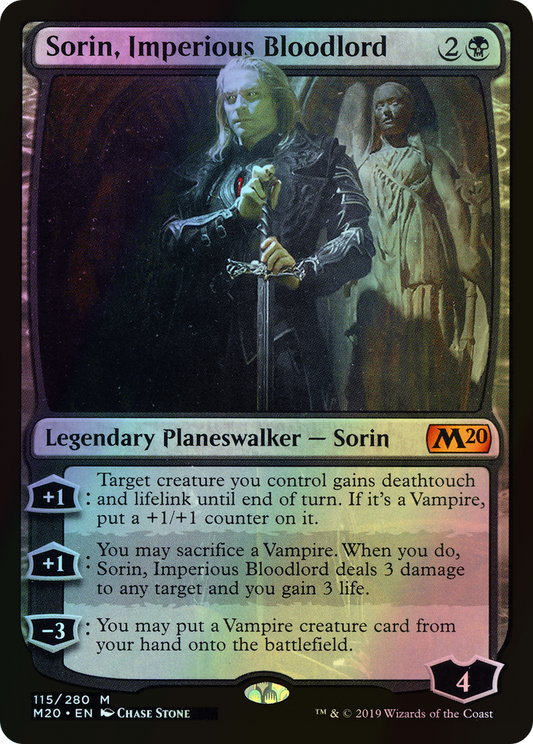 Sorin, Imperious Bloodlord (M20) #115 [EN/F] s/o