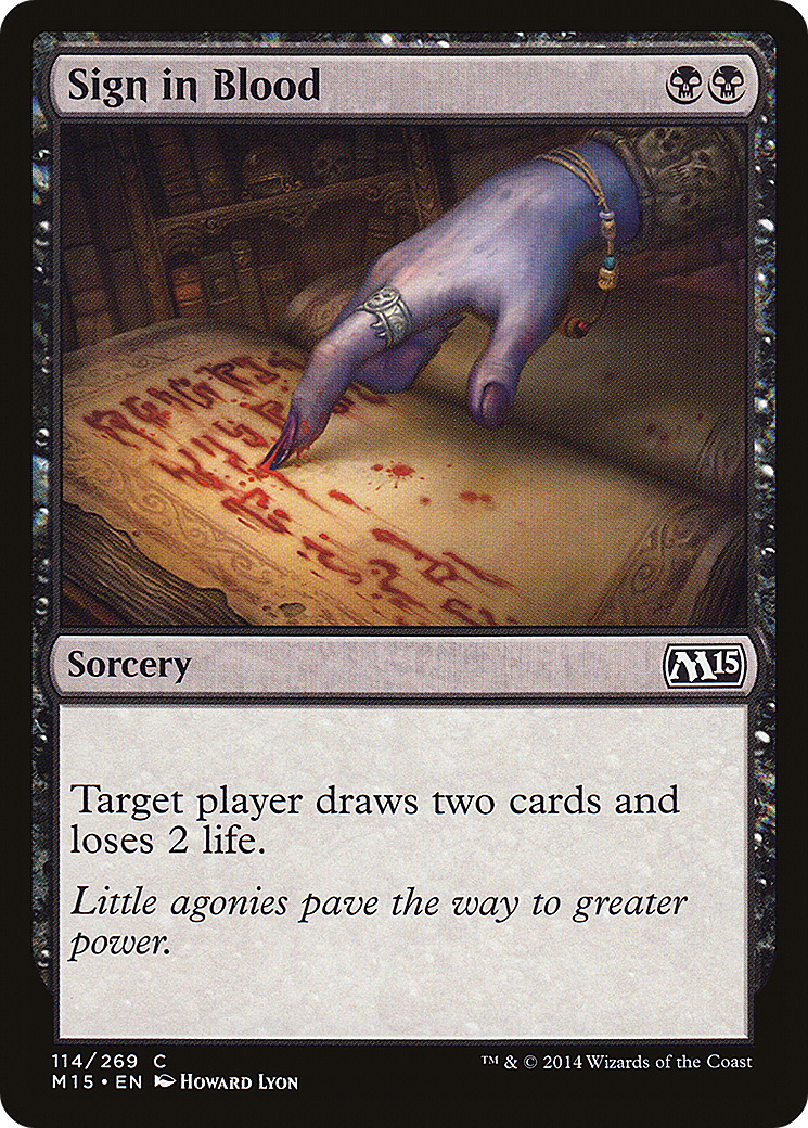 Sign in Blood (M15) #114 [EN/N]