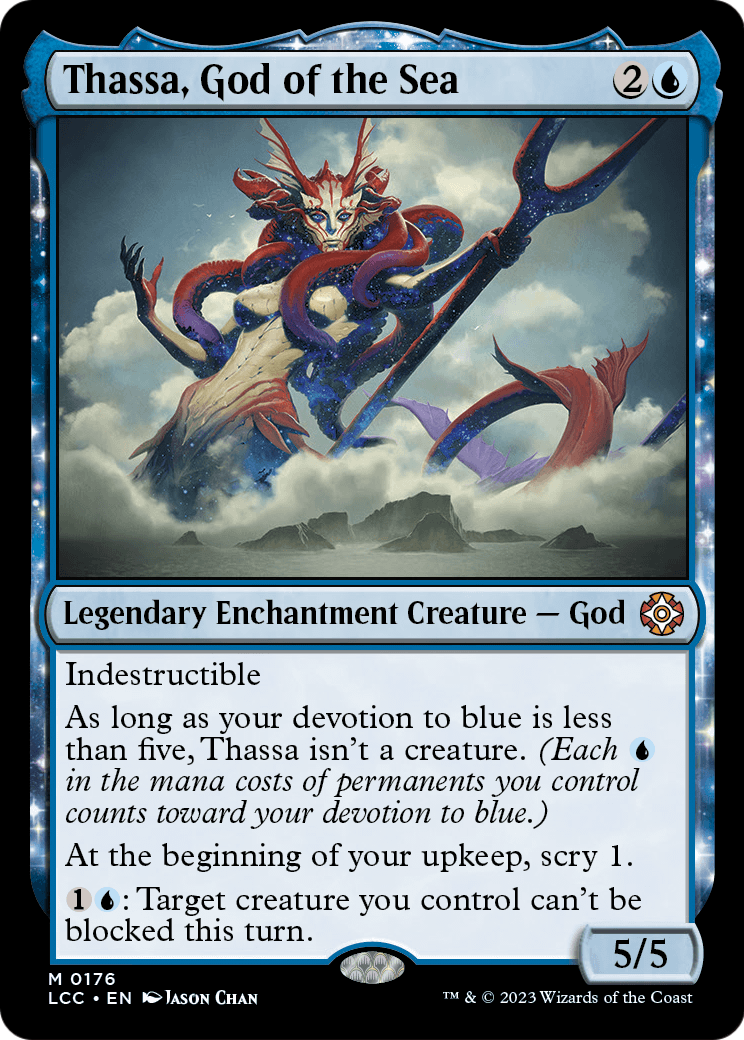 Thassa, God of the Sea (LCC) #176 [EN/N]
