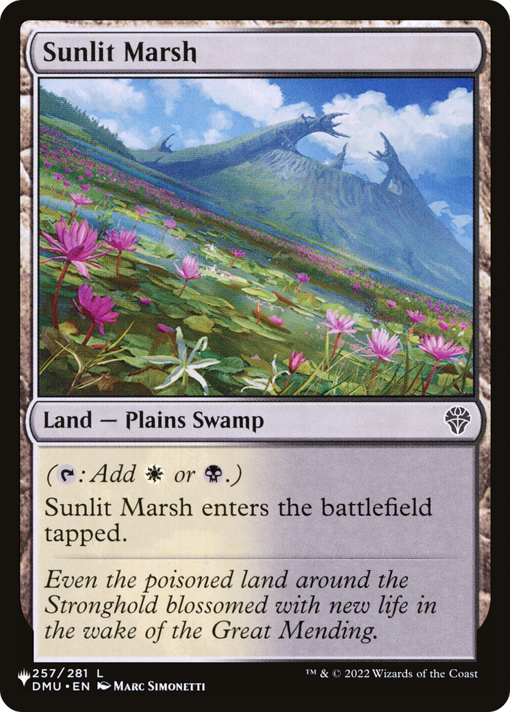 Sunlit Marsh (PLST) #DMU-257 [EN/N] s/o