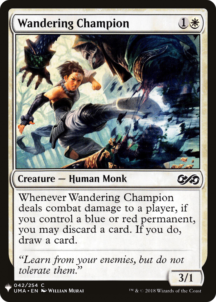 Wandering Champion (PLST) #UMA-42 [EN/N]