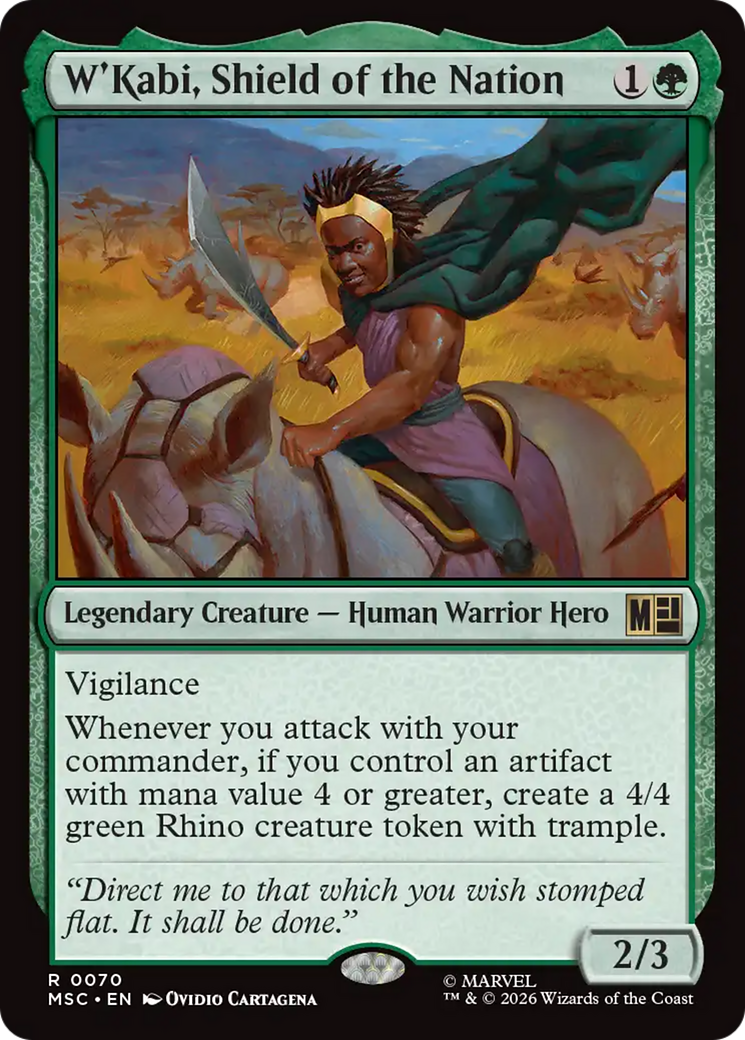 W'Kabi, Shield of the Nation (MSC) #70 [EN/N]