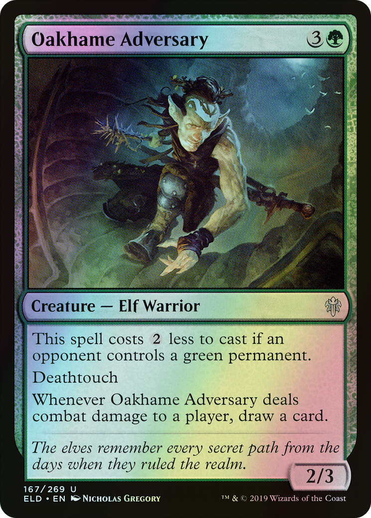 Oakhame Adversary (ELD) #167 [EN/F] s/o