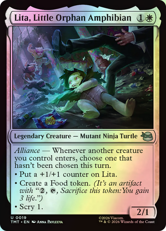 Lita, Little Orphan Amphibian (TMT) #19 [EN/F]