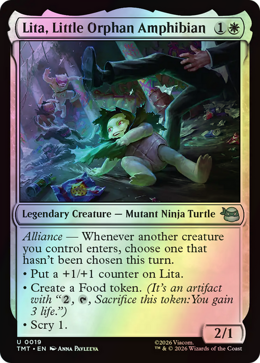 Lita, Little Orphan Amphibian (TMT) #19 [EN/F]
