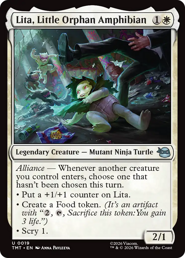 Lita, Little Orphan Amphibian (TMT) #19 [EN/N]