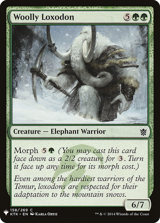 Woolly Loxodon (PLST) #KTK-158 [EN/N]