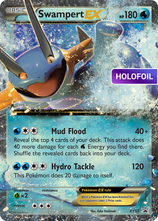 Swampert EX - XY55 (PR-XY) #XY55 [EN/H] s/o