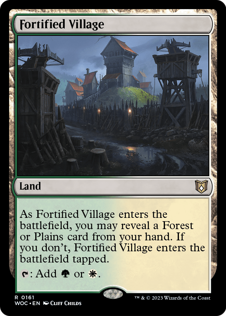 Fortified Village (WOC) #161 [EN/N]