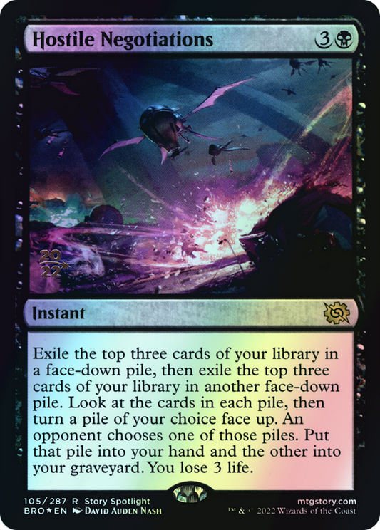 Hostile Negotiations (PBRO) #105s [EN/F]